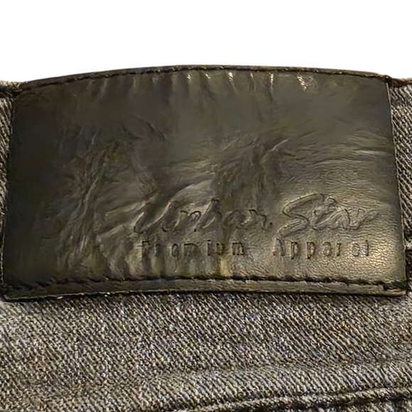 Urban Star Premium Apparel Gray Denim Jeans Size 30x34 - Picture 3 of 6